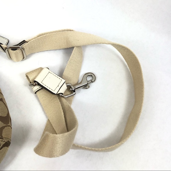 Coach Crossbody Signature Fabric Adjustable Strap - Picture 8 of 10